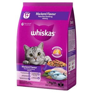 Thức ăn mèo lớn whiskas vị cá ngừ và cá thu gói 1.2kg
